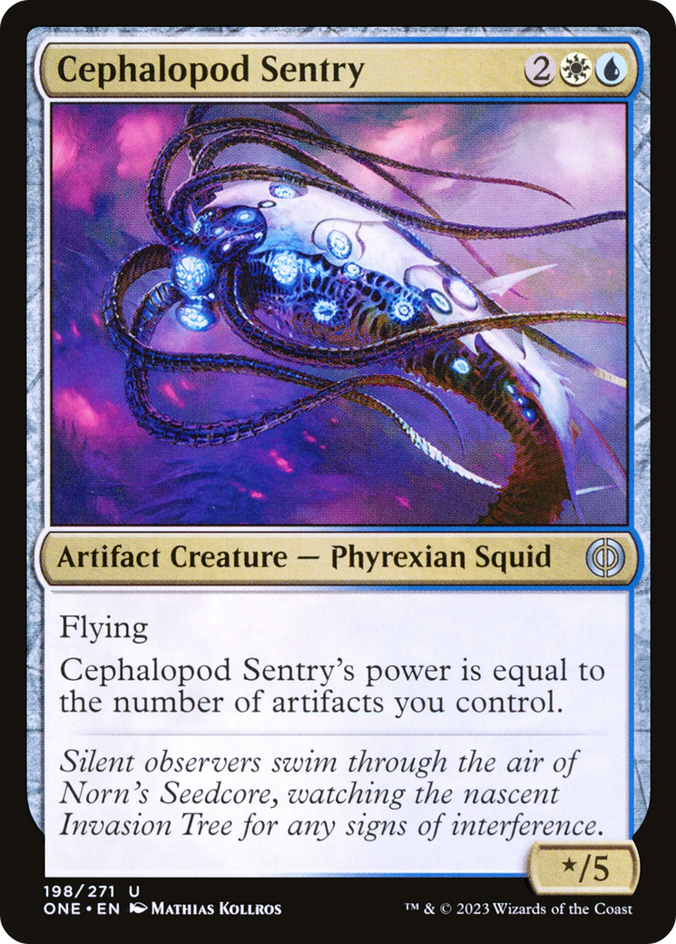 Cephalopod Sentry [Phyrexia: All Will Be One] - Destination Retro