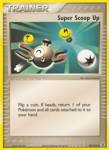 Super Scoop Up (99/112) [EX: FireRed & LeafGreen] - Destination Retro