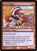 Rock Badger (Premium Foil) [Tenth Edition] - Destination Retro