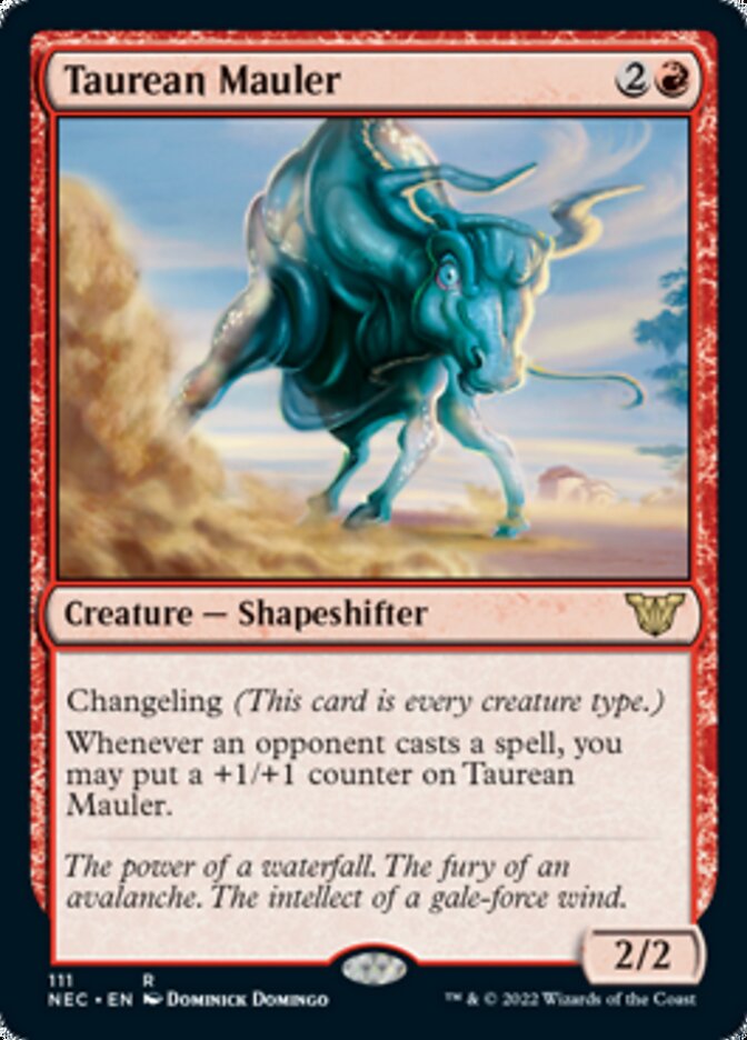 Taurean Mauler [Kamigawa: Neon Dynasty Commander] - Destination Retro