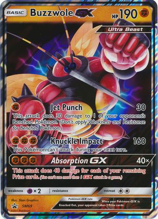 Buzzwole GX (SM69) (Jumbo Card) [Sun & Moon: Black Star Promos] - Destination Retro