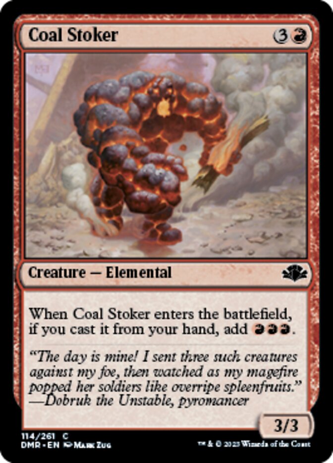 Coal Stoker [Dominaria Remastered] - Destination Retro