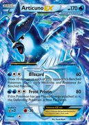 Articuno EX (25/135) [Black & White: Plasma Storm] - Destination Retro