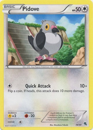Pidove (14/30) [Black & White: Trainer Kit] - Destination Retro