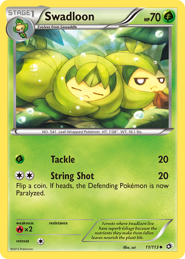 Swadloon (11/113) [Black & White: Legendary Treasures] - Destination Retro