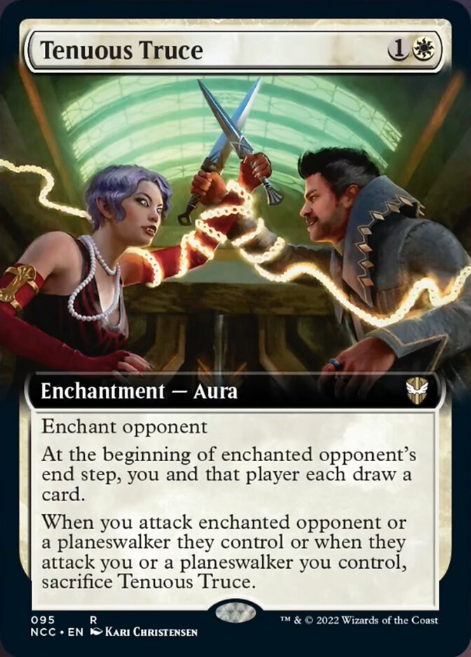 Tenuous Truce (Extended Art) [Streets of New Capenna Commander] - Destination Retro