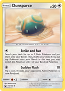 Dunsparce (110/168) [Sun & Moon: Celestial Storm] - Destination Retro