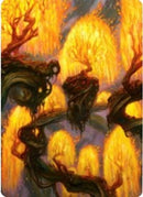 Grove of the Burnwillows Art Card [Zendikar Rising Art Series] - Destination Retro