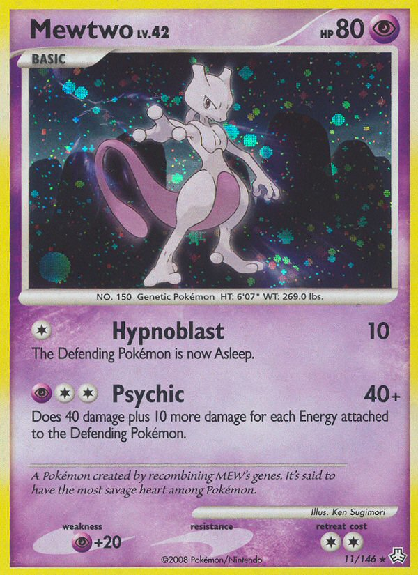 Mewtwo (11/146) [Diamond & Pearl: Legends Awakened] - Destination Retro