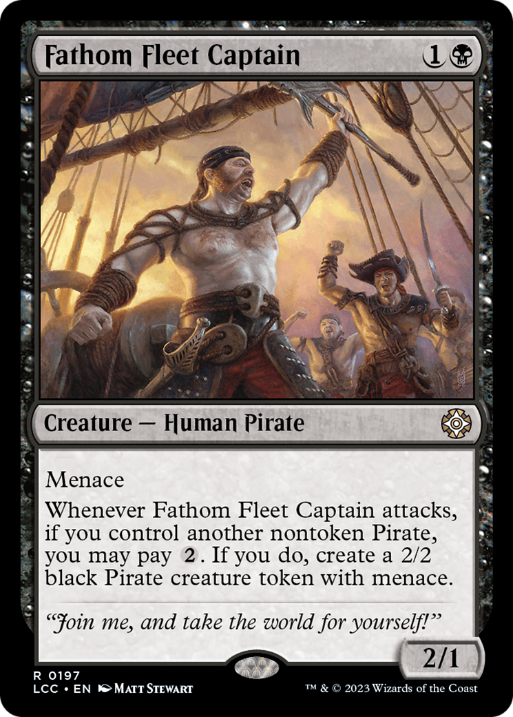 Fathom Fleet Captain [The Lost Caverns of Ixalan Commander] - Destination Retro