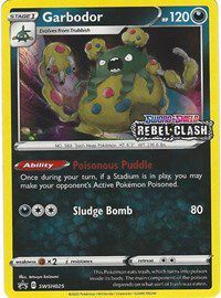 Garbodor (Prerelease Promo) (SWSH025) [Sword & Shield: Black Star Promos] - Destination Retro