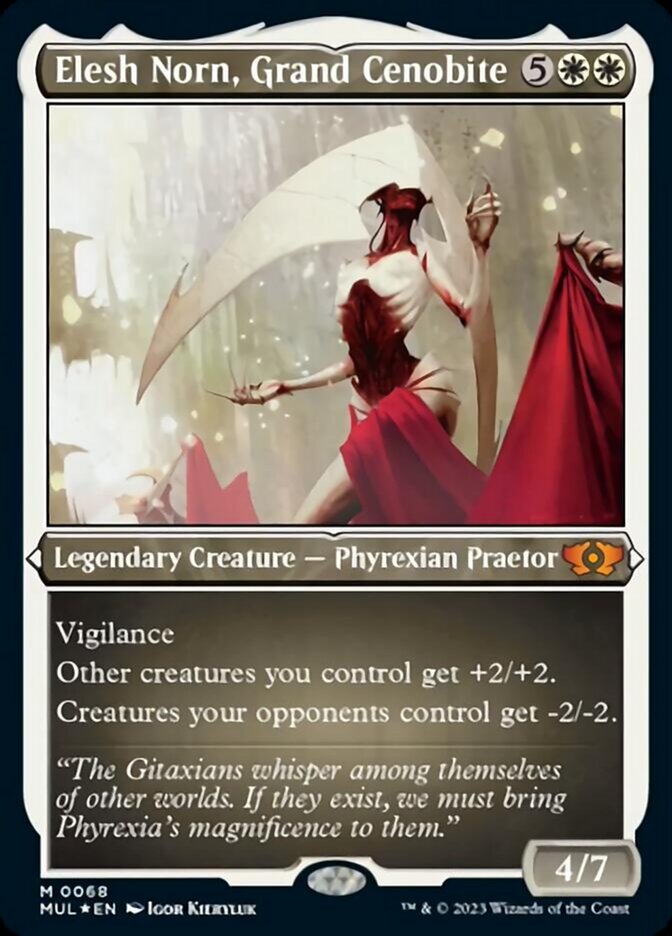 Elesh Norn, Grand Cenobite (Foil Etched) [Multiverse Legends] - Destination Retro