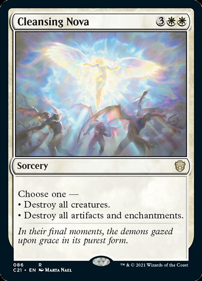 Cleansing Nova [Commander 2021] - Destination Retro