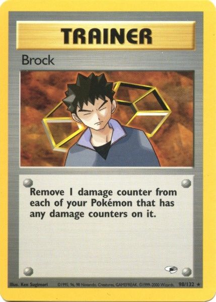 Brock (98/132) [Gym Heroes Unlimited] - Destination Retro