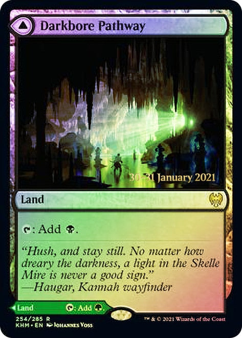 Darkbore Pathway // Slitherbore Pathway  [Kaldheim Prerelease Promos] - Destination Retro
