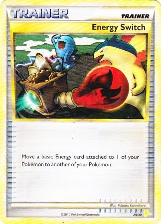 Energy Switch (29/30) [HeartGold & SoulSilver: Trainer Kit - Gyarados & Raichu] - Destination Retro
