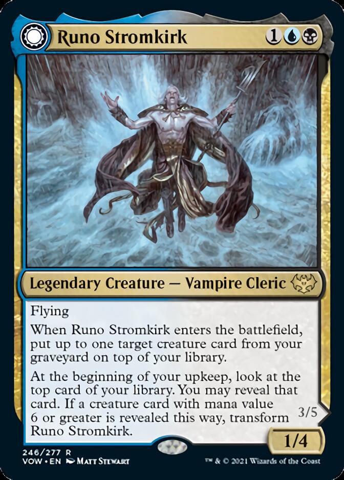 Runo Stromkirk // Krothuss, Lord of the Deep [Innistrad: Crimson Vow] - Destination Retro