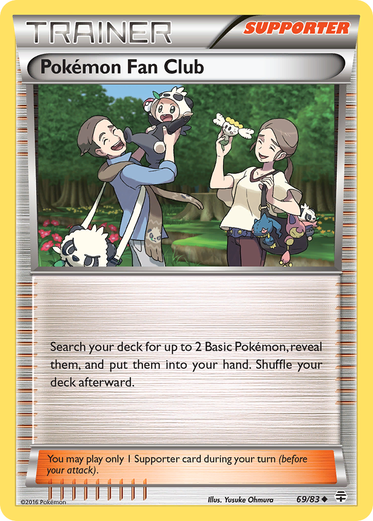 Pokemon Fan Club (69/83) [XY: Generations] - Destination Retro