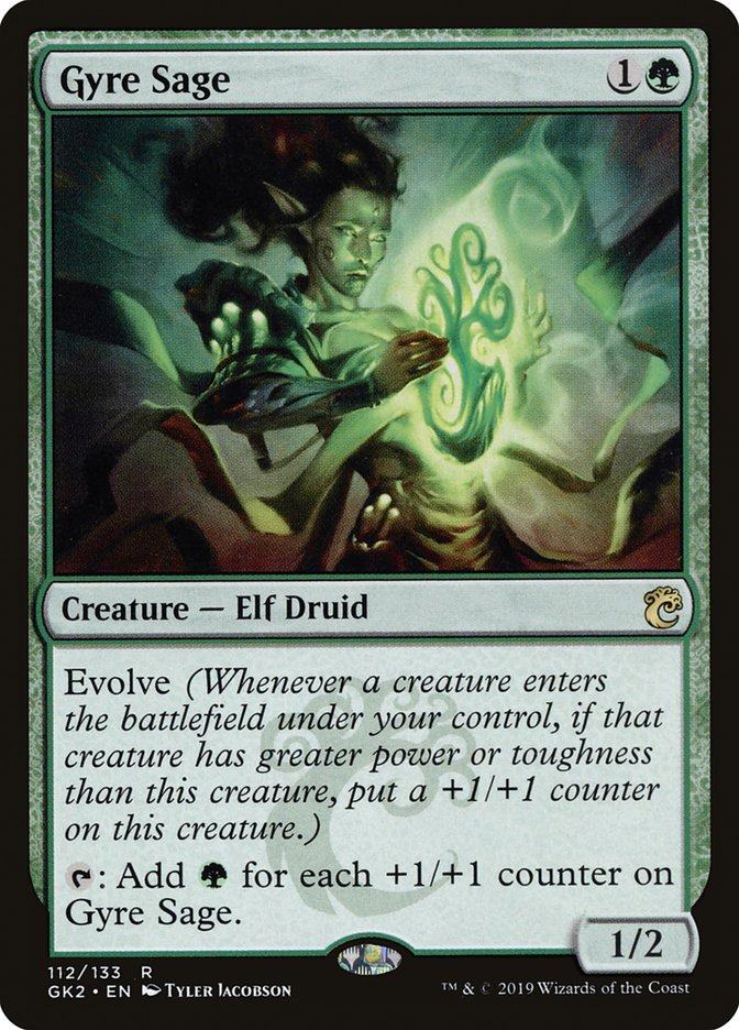 Gyre Sage [Ravnica Allegiance Guild Kit] - Destination Retro