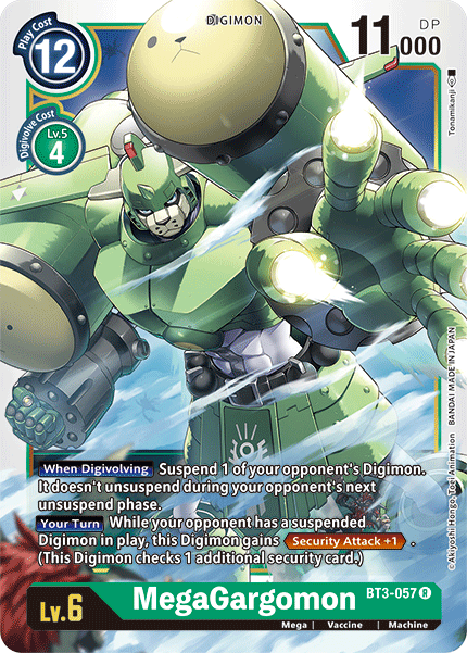 MegaGargomon [BT3-057] [Release Special Booster Ver.1.5] - Destination Retro