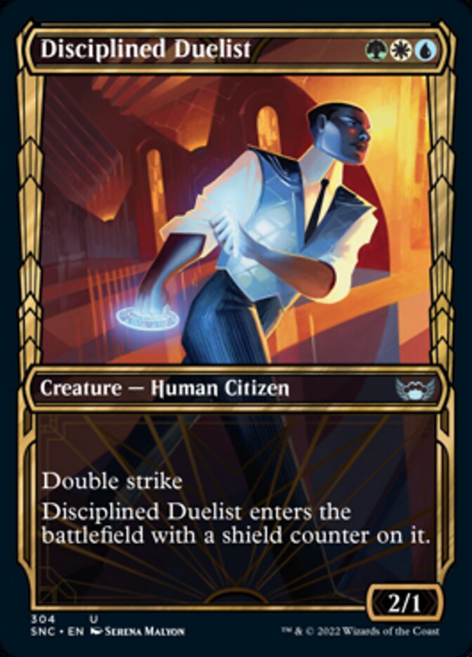 Disciplined Duelist (Showcase Golden Age) [Streets of New Capenna] - Destination Retro