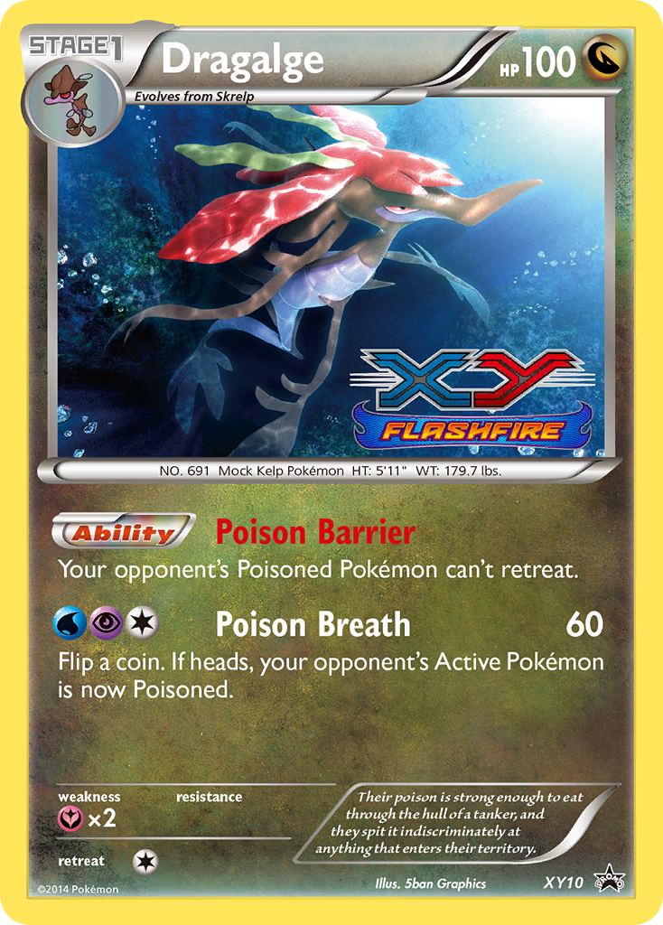 Dragalge (XY10) [XY: Black Star Promos] - Destination Retro