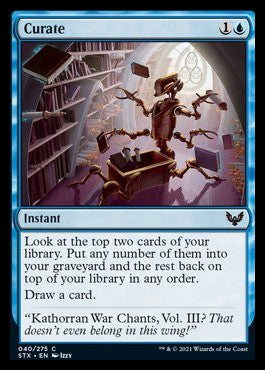 Curate [Strixhaven: School of Mages] - Destination Retro