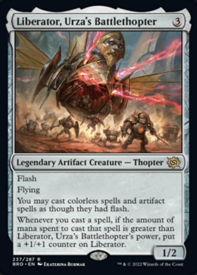 Liberator, Urza's Battlethopter [The Brothers' War] - Destination Retro