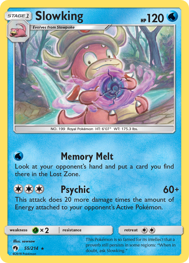 Slowking (55/214) [Sun & Moon: Lost Thunder] - Destination Retro