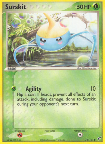 Surskit (78/107) [EX: Deoxys] - Destination Retro