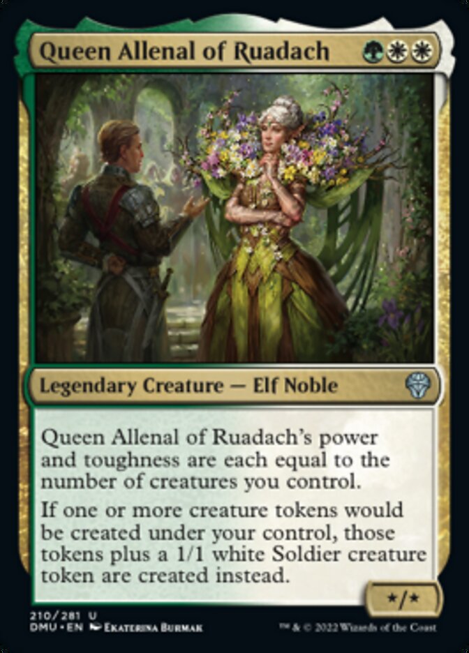 Queen Allenal of Ruadach [Dominaria United] - Destination Retro
