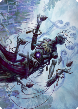 Myojin of Grim Betrayal Art Card [Kamigawa: Neon Dynasty Art Series] - Destination Retro