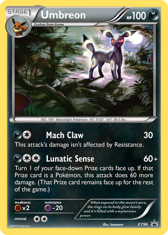 Umbreon (XY96) [XY: Black Star Promos] - Destination Retro