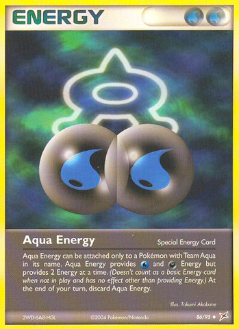 Aqua Energy (86/95) [EX: Team Magma vs Team Aqua] - Destination Retro