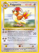Pidgeotto (22/102) [Base Set 1st Edition] - Destination Retro