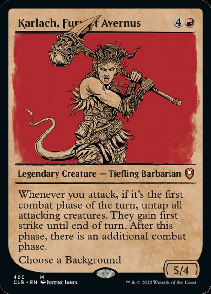 Karlach, Fury of Avernus (Showcase) [Commander Legends: Battle for Baldur's Gate] - Destination Retro