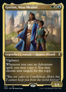 Gorion, Wise Mentor (Foil Etched) [Commander Legends: Battle for Baldur's Gate] - Destination Retro