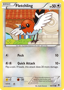 Fletchling (89/119) [XY: Phantom Forces] - Destination Retro