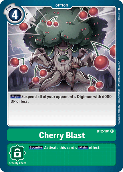Cherry Blast [BT2-101] [Release Special Booster Ver.1.5] - Destination Retro