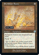 Swiftfoot Boots (Retro Schematic) (Serial Numbered) [The Brothers' War Retro Artifacts] - Destination Retro