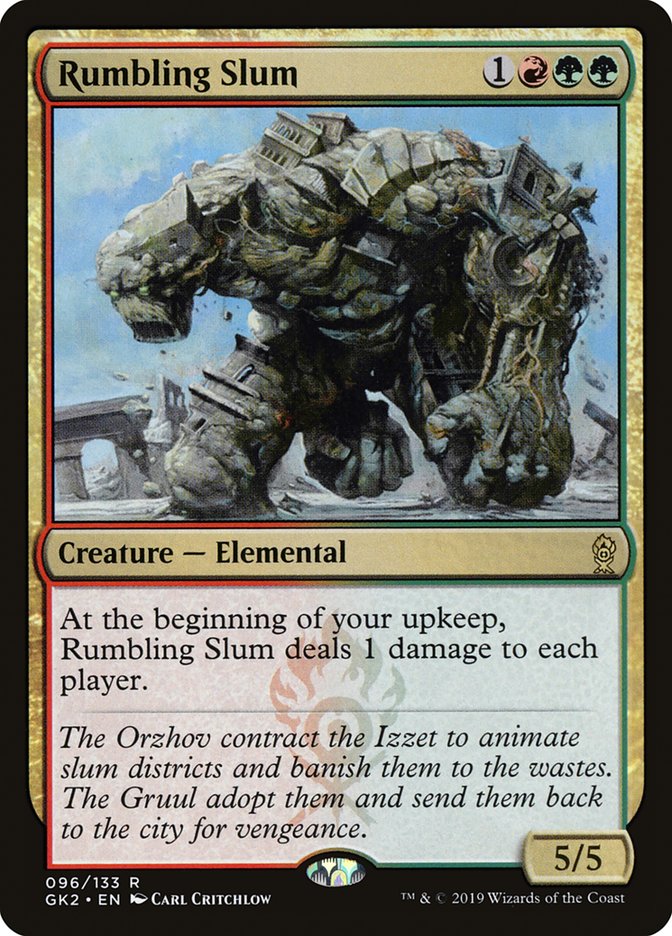 Rumbling Slum [Ravnica Allegiance Guild Kit] - Destination Retro