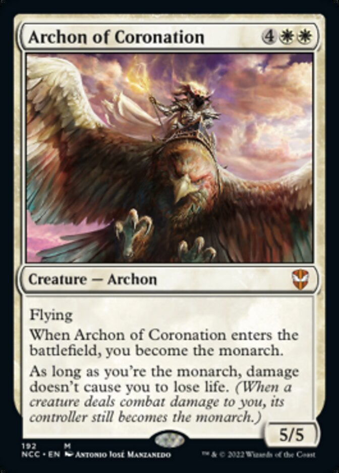 Archon of Coronation [Streets of New Capenna Commander] - Destination Retro