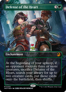Defense of the Heart (Anime Borderless) (Confetti Foil) [Wilds of Eldraine: Enchanting Tales] - Destination Retro