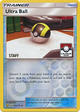 Ultra Ball (68a/73) (League Promo Staff) [Sun & Moon: Shining Legends] - Destination Retro