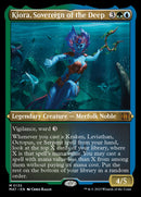 Kiora, Sovereign of the Deep (Foil Etched) [March of the Machine: The Aftermath] - Destination Retro