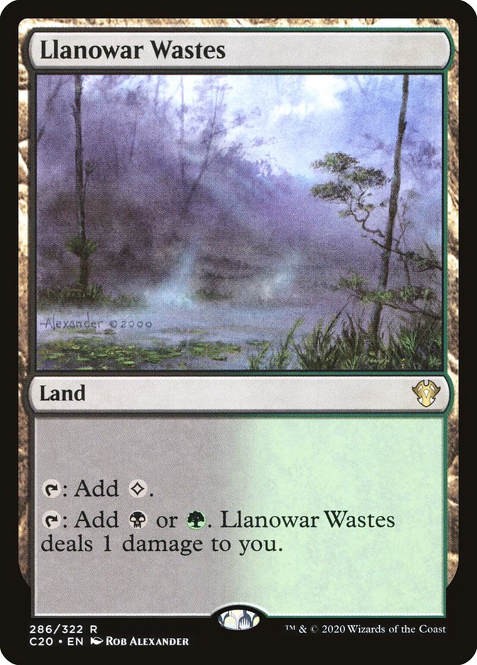 Llanowar Wastes [Commander 2020] - Destination Retro