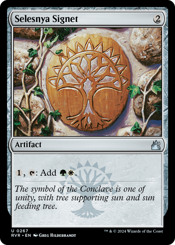 Selesnya Signet [Ravnica Remastered] - Destination Retro