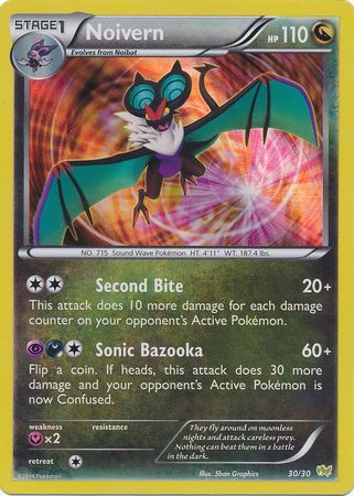 Noivern (30/30) [XY: Trainer Kit - Sylveon & Noivern] - Destination Retro