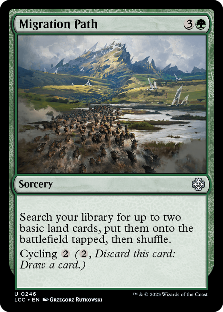 Migration Path [The Lost Caverns of Ixalan Commander] - Destination Retro