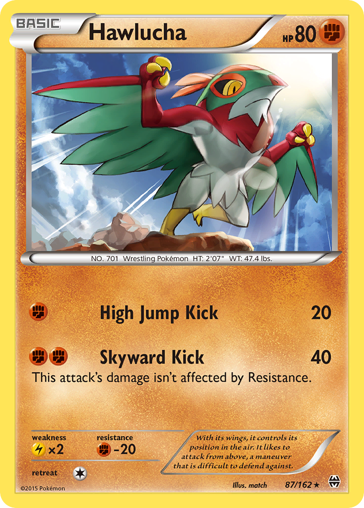 Hawlucha (87/162) [XY: BREAKthrough] - Destination Retro